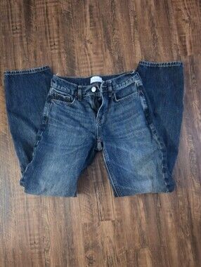 PacSun Low Rise Straight Leg Dark Wash Size 22